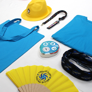 Merchandising per eventi, fiere e congressi