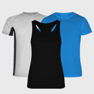 Catalogo completo di magliette sportive