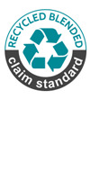 Recycled blended claim standard